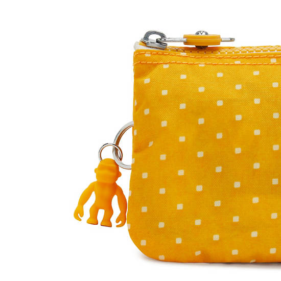 Sacs Kipling Creativity Large Printed Pouch Jaune | FR 1117NW